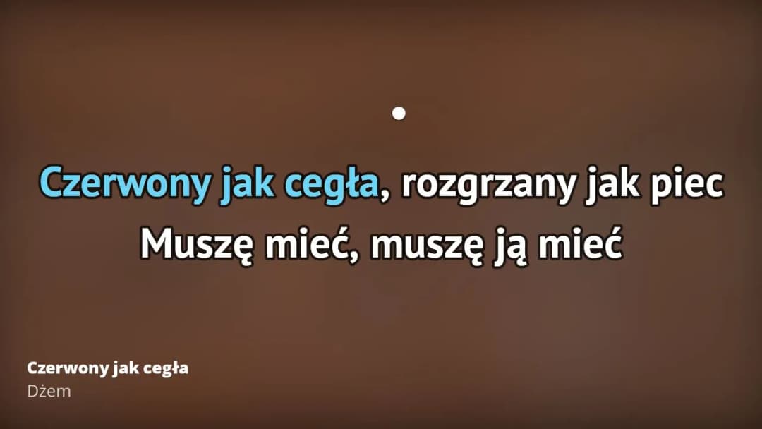 Tekst piosenki Dżem Czerwony jak cegła: oficjalne słowa kultowego utworu