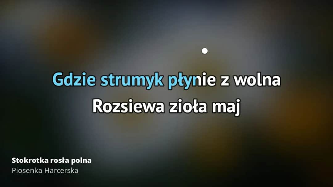 Tekst piosenki gdzie strumyk płynie z wolna: poznaj wszystkie zwrotki