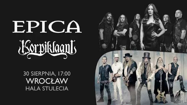 Szczegóły i daty koncertu Epica we Wrocławiu - co przyniesie?