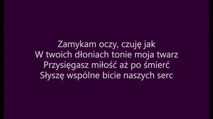 M jak miłość piosenka tekst - oficjalna wersja ze wszystkimi zwrotkami