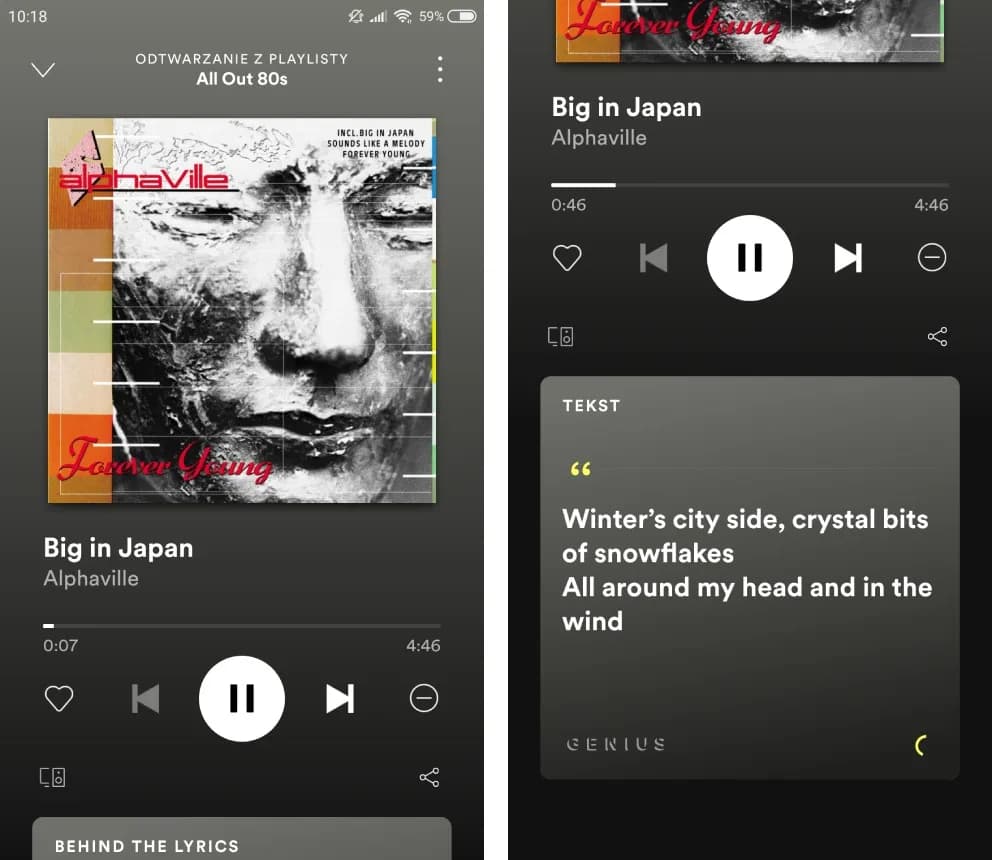 Jak włączyć tekst na Spotify na telefonie i śpiewać z ulubionymi utworami