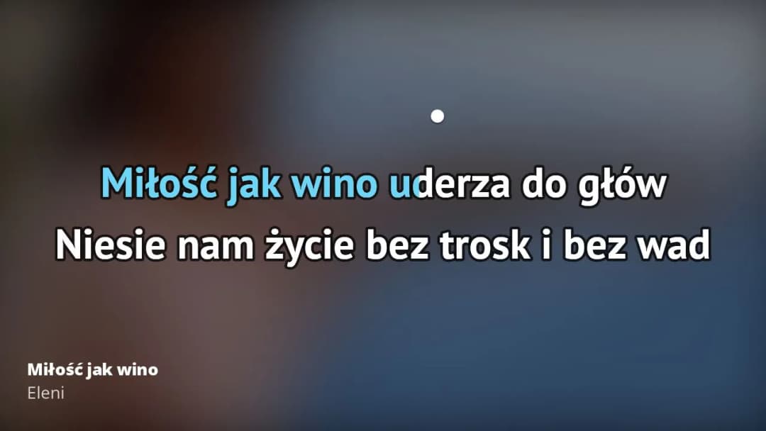 Cały tekst piosenki Miłość jak wino Eleni: zobacz wszystkie zwrotki