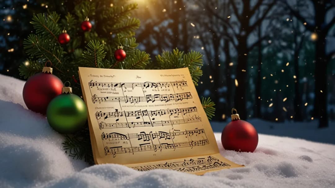 Piosenka choinko piękna jak las - pełny tekst kolędy z nutami i melodią