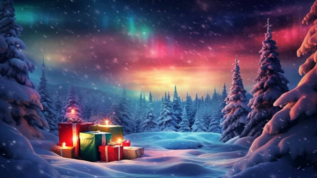 Widok pod choinką - Idealny prezent dla miłośnika Islandii!