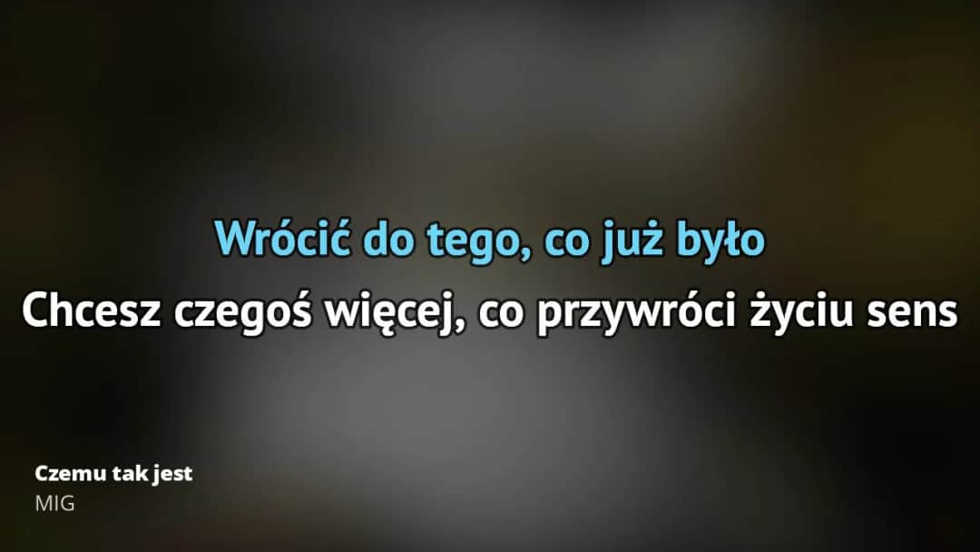 Tekst piosenki Czemu tak jest zespołu MIG - wszystkie zwrotki i refren