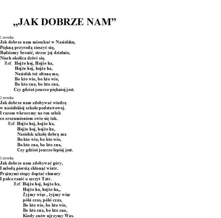 Tekst piosenki jak dobrze nam zdobywać góry: wszystkie zwrotki i akordy