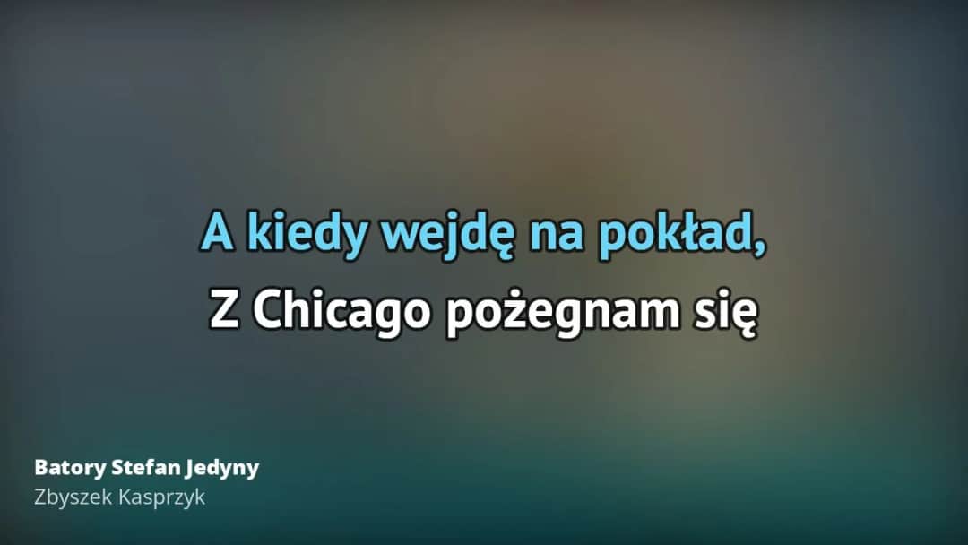 Tekst piosenki gdzie jest Zbyszek - historia tajemniczego zniknięcia