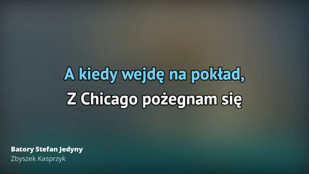 Tekst piosenki gdzie jest Zbyszek - historia tajemniczego zniknięcia