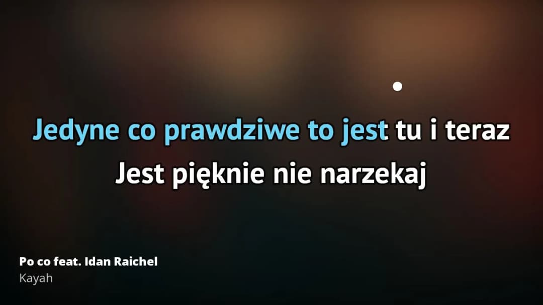 Poznaj ukryte znaczenie tekstu piosenki Po co Kayah - analiza przesłania