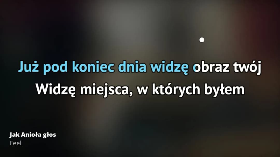 Feel jak anioła głos tekst piosenki i cała historia powstania utworu