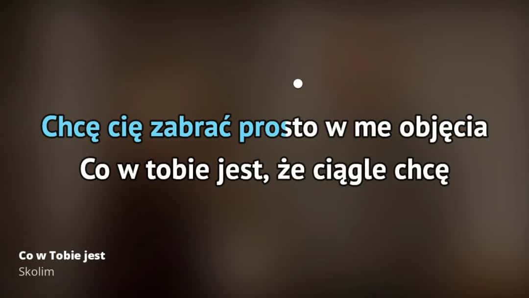 Co w tobie jest - pełny tekst piosenki Skolima z podziałem na zwrotki
